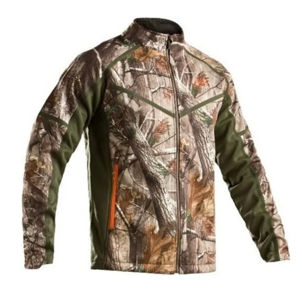 NWOT Under Armour Ridge Reaper Softshell Camouflage Jacket Mossy Oak Size XL
